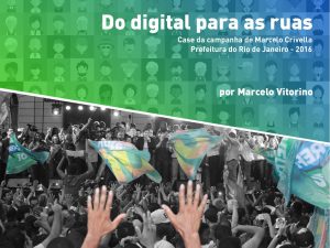 Marketing político digital: capa do e-book "Do digital para as ruas"